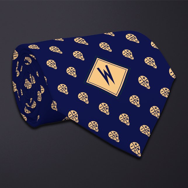 Gravata Blue Math Teacher Arithmetic (Criador carregado)