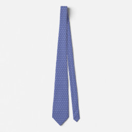 Gravata Blue Mediterranean Tile Neck Tie