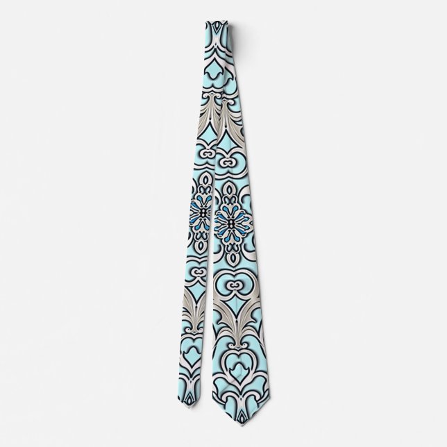 Gravata Blue Nouveau Tie (Verso)