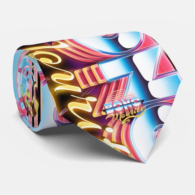 Gravata BM Logo Tie (Rolled)