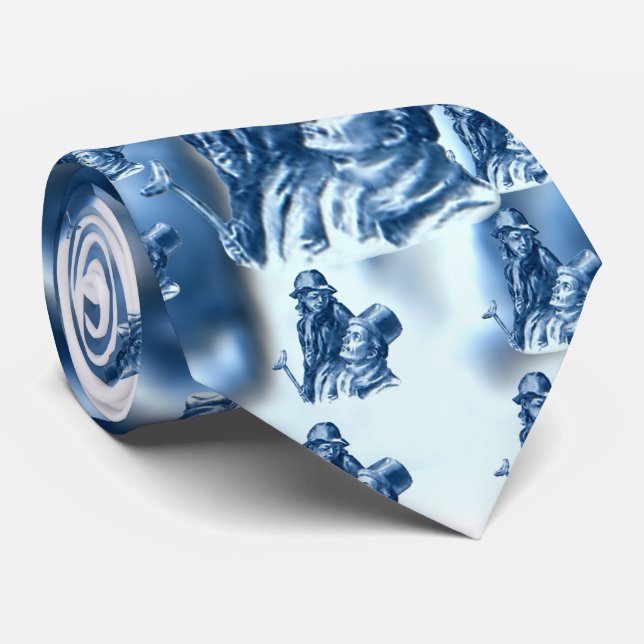 Gravata Bob Cratchit e Tiny Tim Christmas Carol (Rolled)