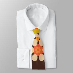 Gravata Boho 70s 60s Hippy Retro Tie