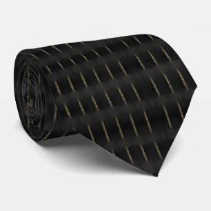 Gravata Boho Black Elegant Classy Neck Tie