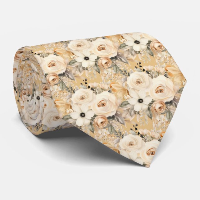 Gravata Boho Office Neck Tie | Professional and Classic (Rolled)