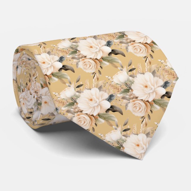 Gravata Boho Office Neck Tie | Professional and Classic (Rolled)