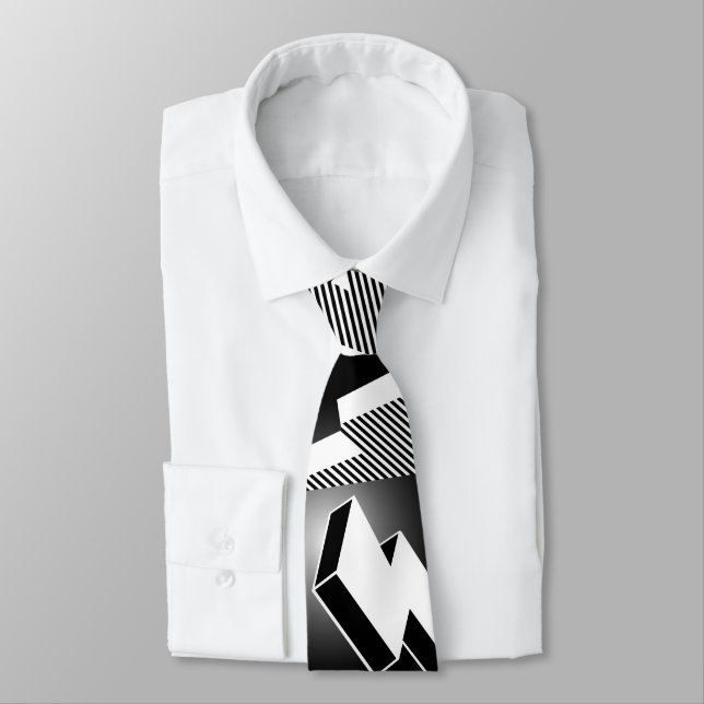 Gravata Bolhas de Relâmpago (Amarrado)