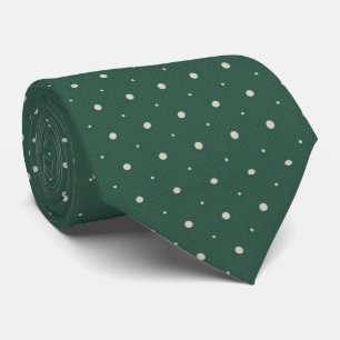 Gravata Bolinhas Verde Esmeralda