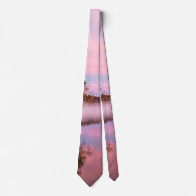 Gravata Bom Colo De Pescoço Rosa (Frente)