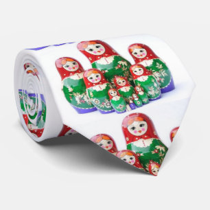 Gravata Bonecas Matryoshka do russo - матрёшка