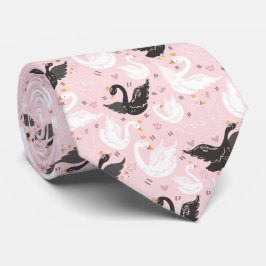Gravata Bonita Tie Floral Swan