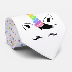 Gravata Bonito Pastel Unicorn