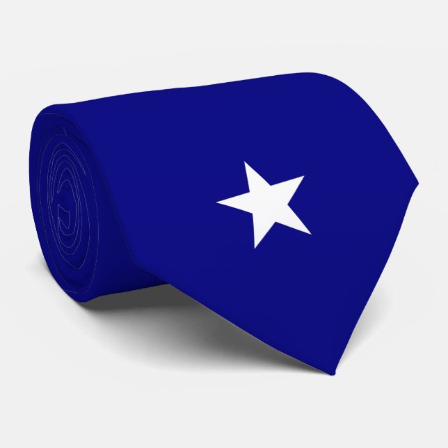 Gravata Bonnie Blue Flag (Rolled)