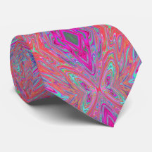 Borboleta Abstrata Rosa Trippy, Água e Magenta