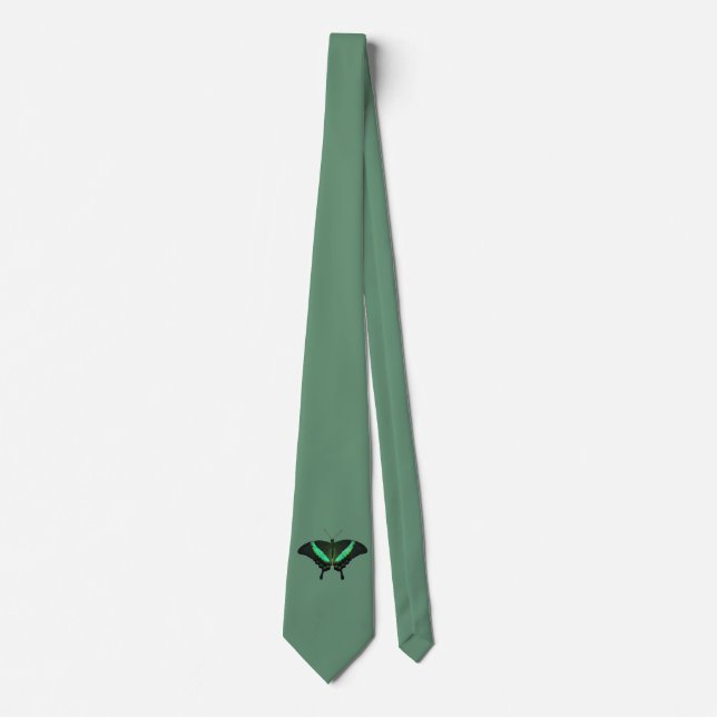 Gravata Borboleta Andorinha Esmeralda (Verde) (Frente)
