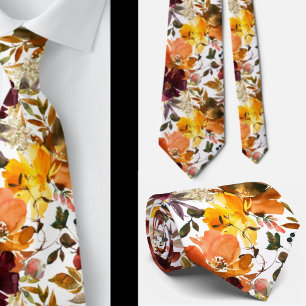 Gravata Borboleta Flores Rosas Douradas Cores de O