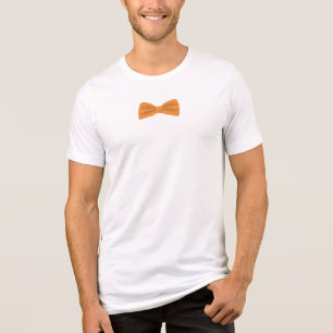 Gravata Borboleta Laranja Brilhante – Moda Moderna