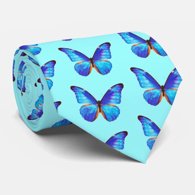 Gravata Borboleta Morpho ネ ク タ イ (Rolled)