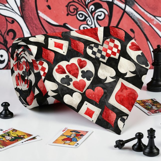 Gravata Borboleta Padrão Clássico Wonderland (Criador carregado)