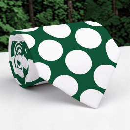 Gravata Borboleta Personalizada com Bolinhas Verde