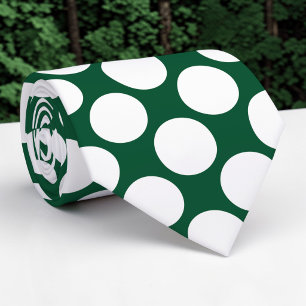 Gravata Borboleta Personalizada com Bolinhas Verde
