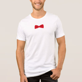 Gravata Borboleta Vermelha – Camiseta Clássica de