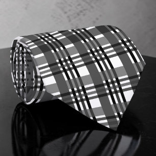 Gravata Borboleta Xadrez Preto e Branco Personaliz