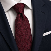 Bordô Luxuoso Barroco Jacquard de Damasco