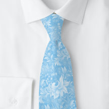 Botânico Ornate Azul Bebê