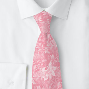Gravata Botânico Ornate Blush