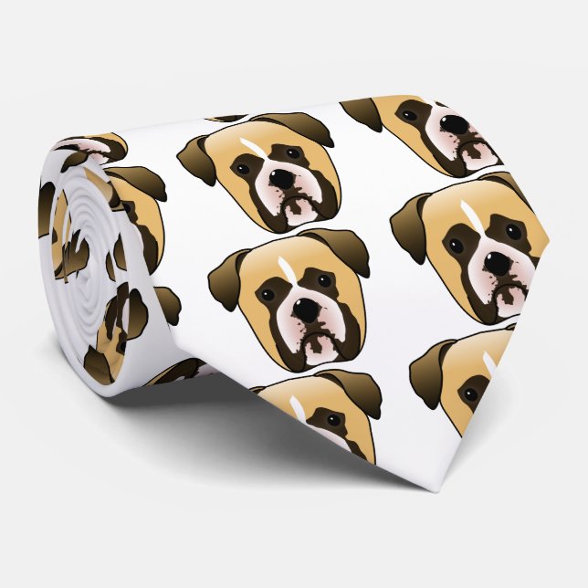 Gravata Boxer Dog (Rolled)