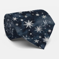 Branca de Natal Flocos de Neve Escuro Torneio Azul