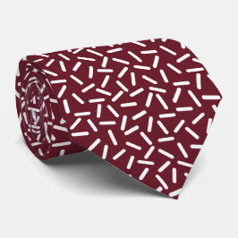 Gravata Branco e vermelho modernos