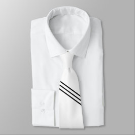 Gravata Branco elegante