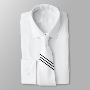 Gravata Branco elegante