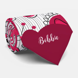 Gravata Brancos brancos, brancos, brancos, flores nome flo