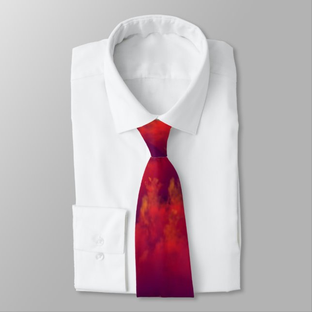 Gravata Bravo, Red e Black Men's Tie (Amarrado)