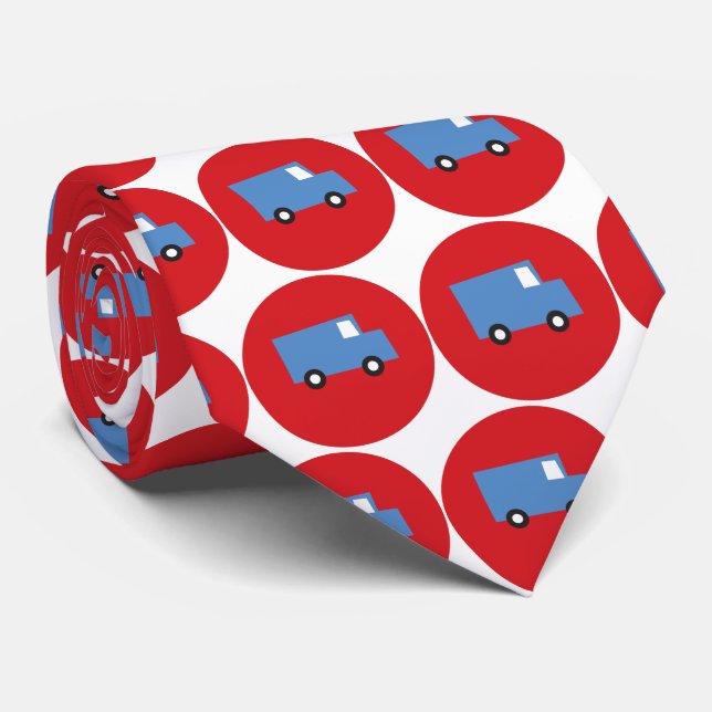 Gravata Brinquedos Brincadeiras Retrô Trazido Portas Azuis (Rolled)