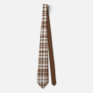 Gravata Brown Plaid