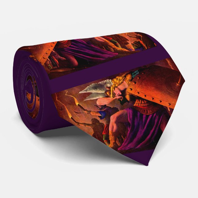 Gravata Brunhilde Weeps no Pyre Funeral de Siegfried (Rolled)