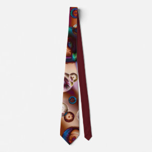 Gravata Bubble Chrome Tie