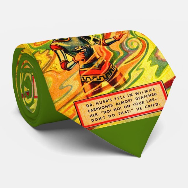 Gravata Buck Rogers Cômica Wilma Deering, dos anos 30 (Rolled)