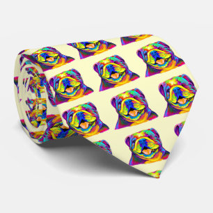 Gravata Bulldog em Cores