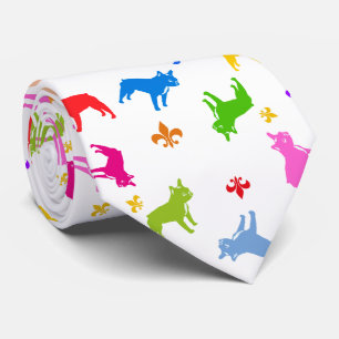 Gravata Bulls Franceses Colorido