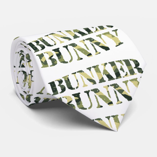 GRAVATA BUNKER BUNNY CAMO / CAMOUFLAGE (Rolled)