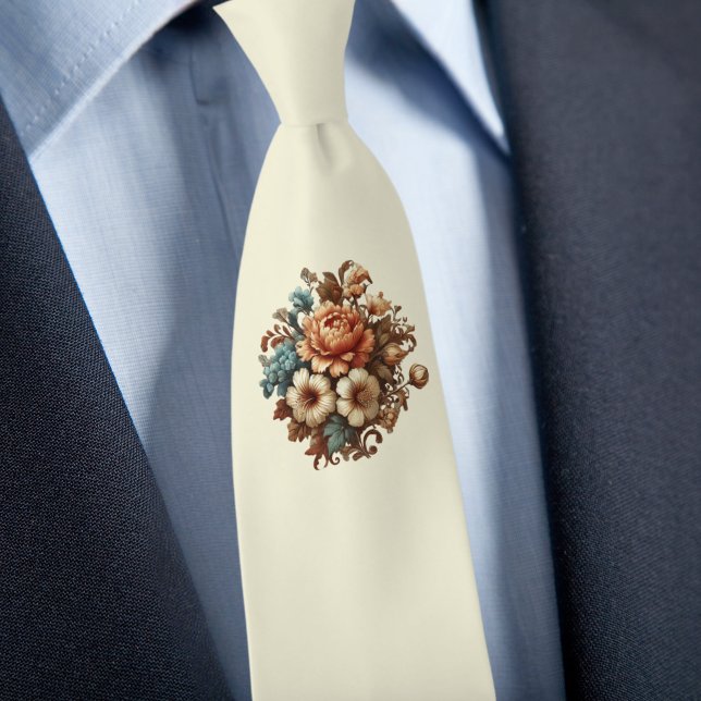 Gravata Buquê Floral rico Butternata (Criador carregado)