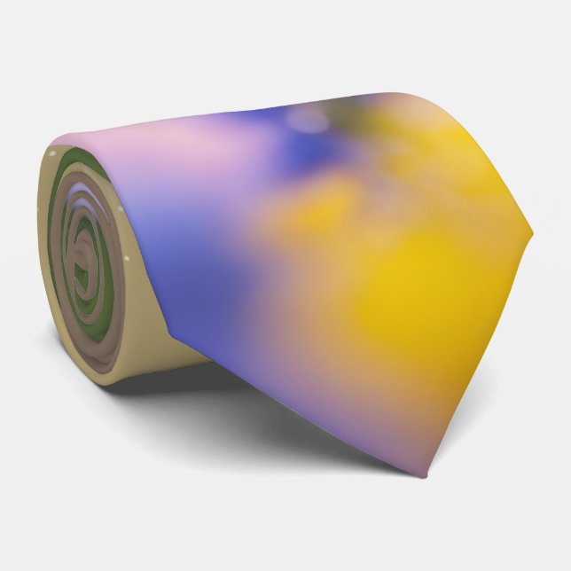 Gravata Butterflies Flying Over Colorful Spring Flower Gar (Rolled)