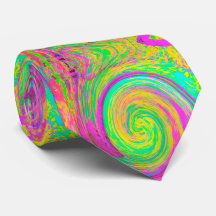 Cabeça Abstrato púrpura e espiral líquida amarela