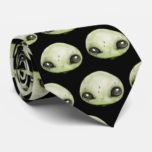 Gravata Cabeça de Alien