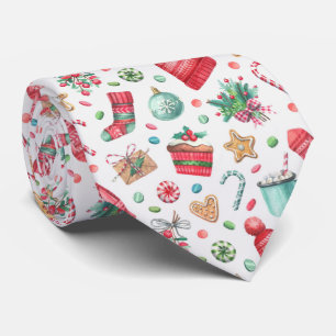 Gravata Cacau Quente E Doces De Água De Natal