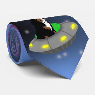 Gravata Cachorro de Montanha Bernese, OFO alienígena